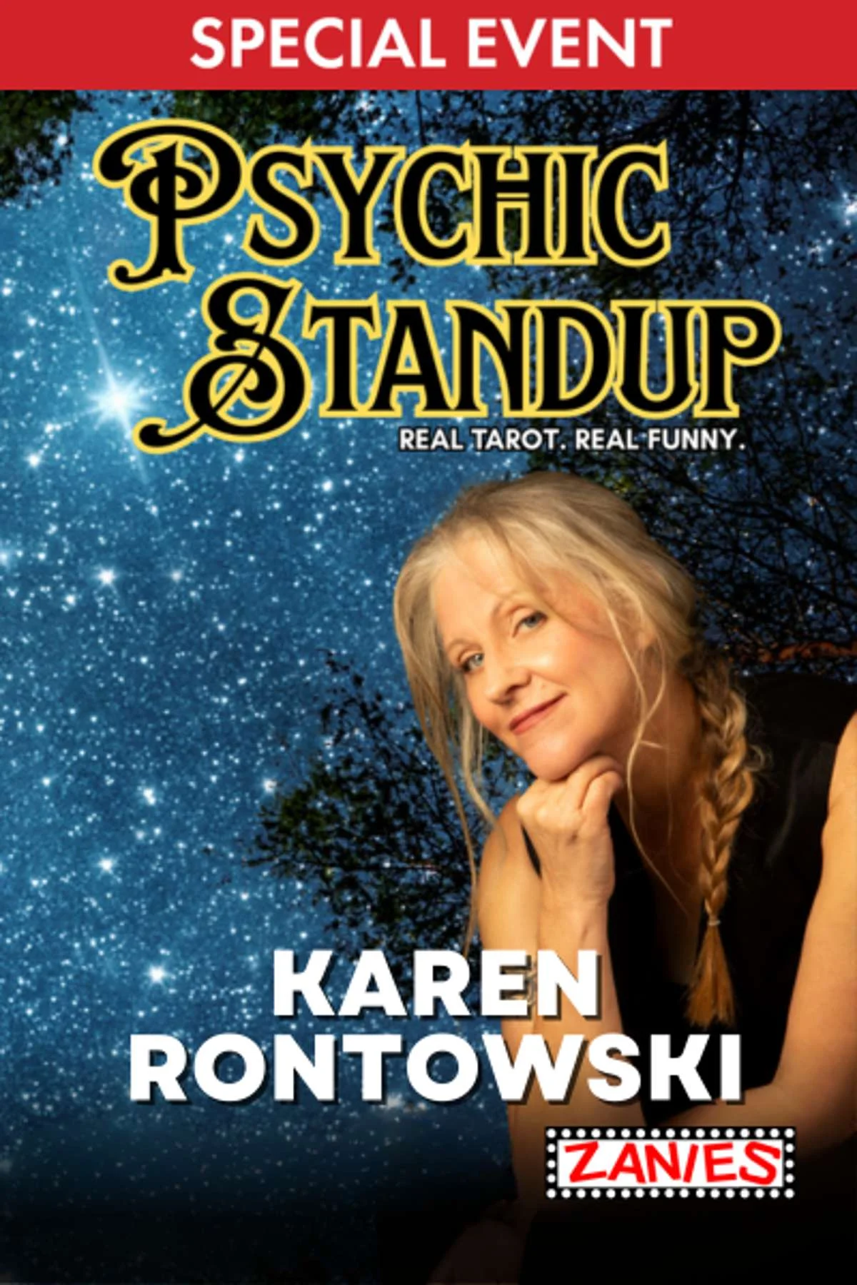 Poster for Karen Rontowski **Special Event**
