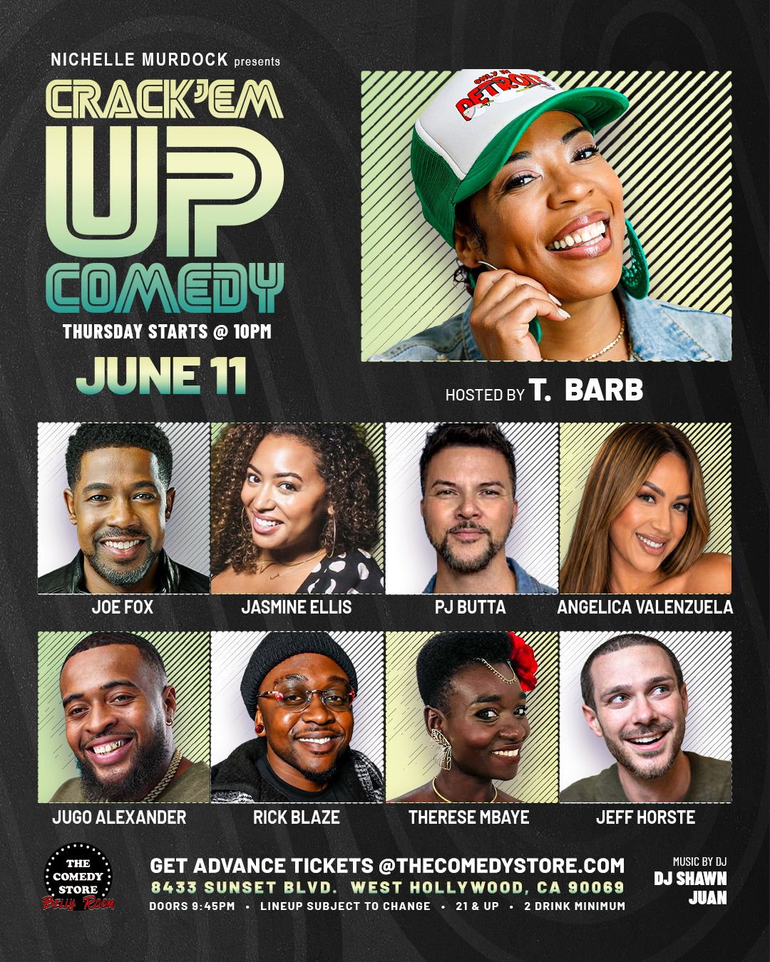 Poster for Crack'Em Up Thursdays