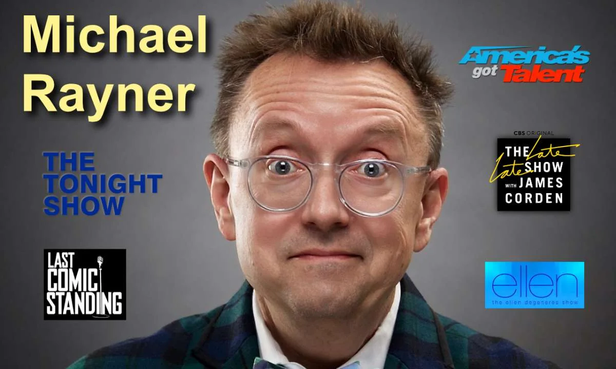 Poster for THE PREPOSTEROUS BRILLIANCE of MICHAEL RAYNER!