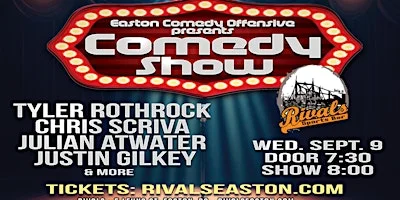 Poster for Comedy Night At Rival's