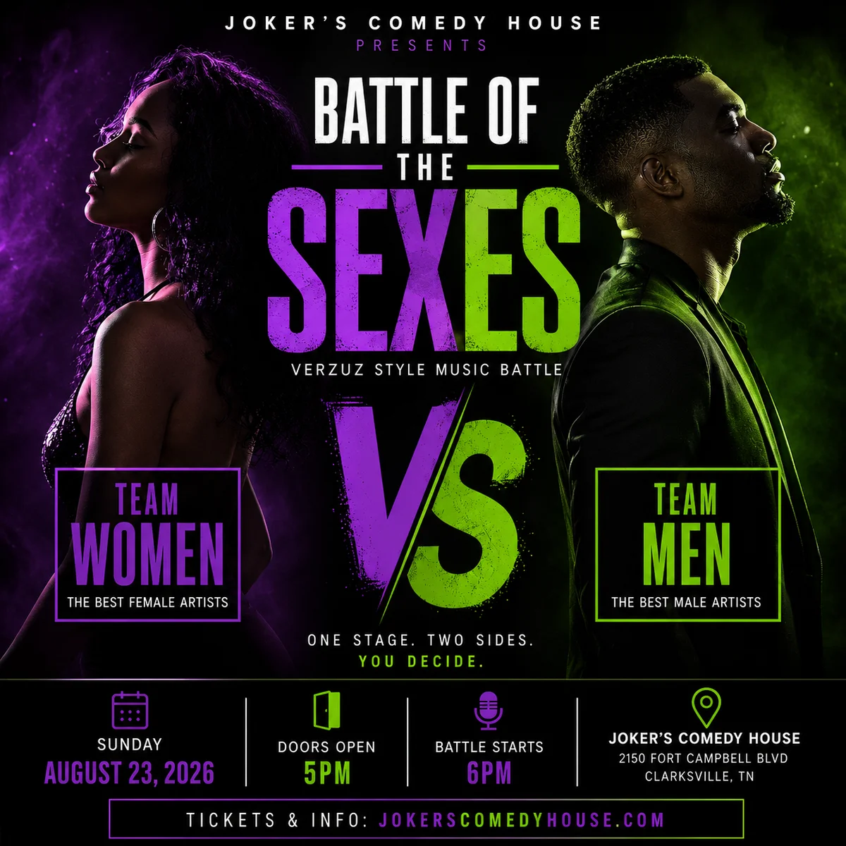 Poster for Battle of The Sexes (Verzuz Battle)