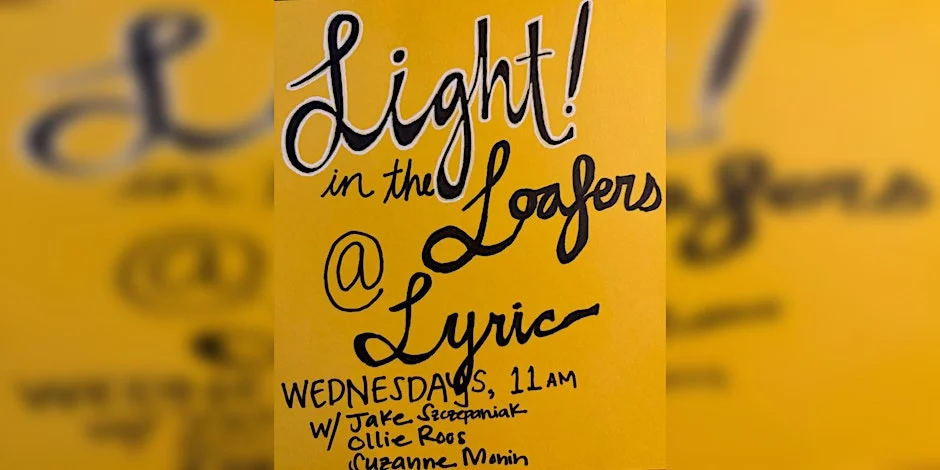 Poster for Light! In the Loafers Queer Mic