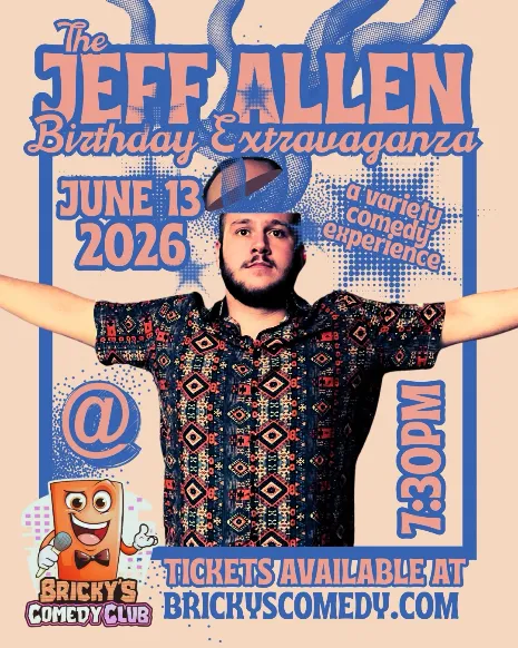 Poster for The Jeff Allen Birthday Extravaganza