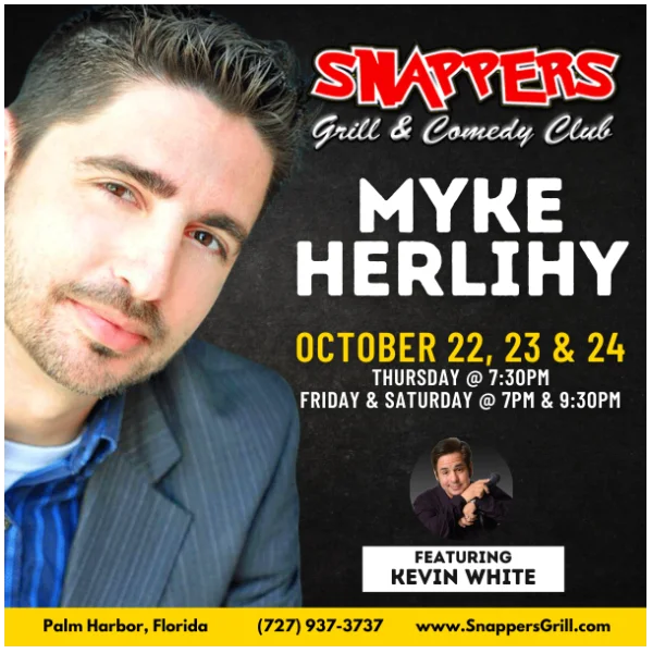 Poster for Myke Herlihy