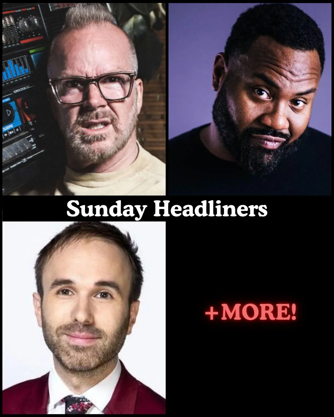 Poster for Sunday Headliners