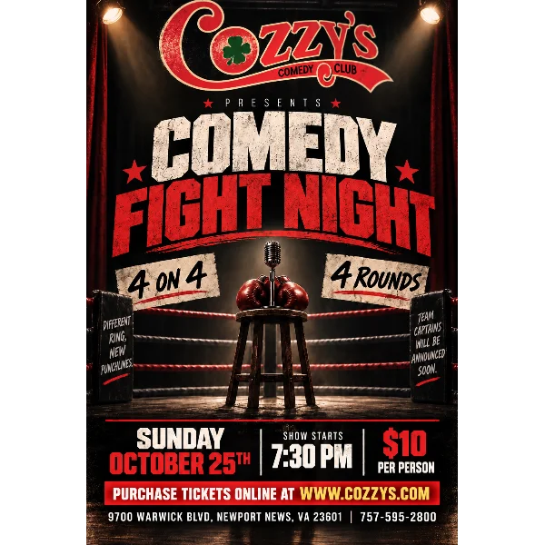 Poster for Comedy Fight Night