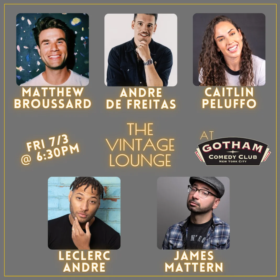 Poster for The Gotham All-Stars (The Vintage Lounge)