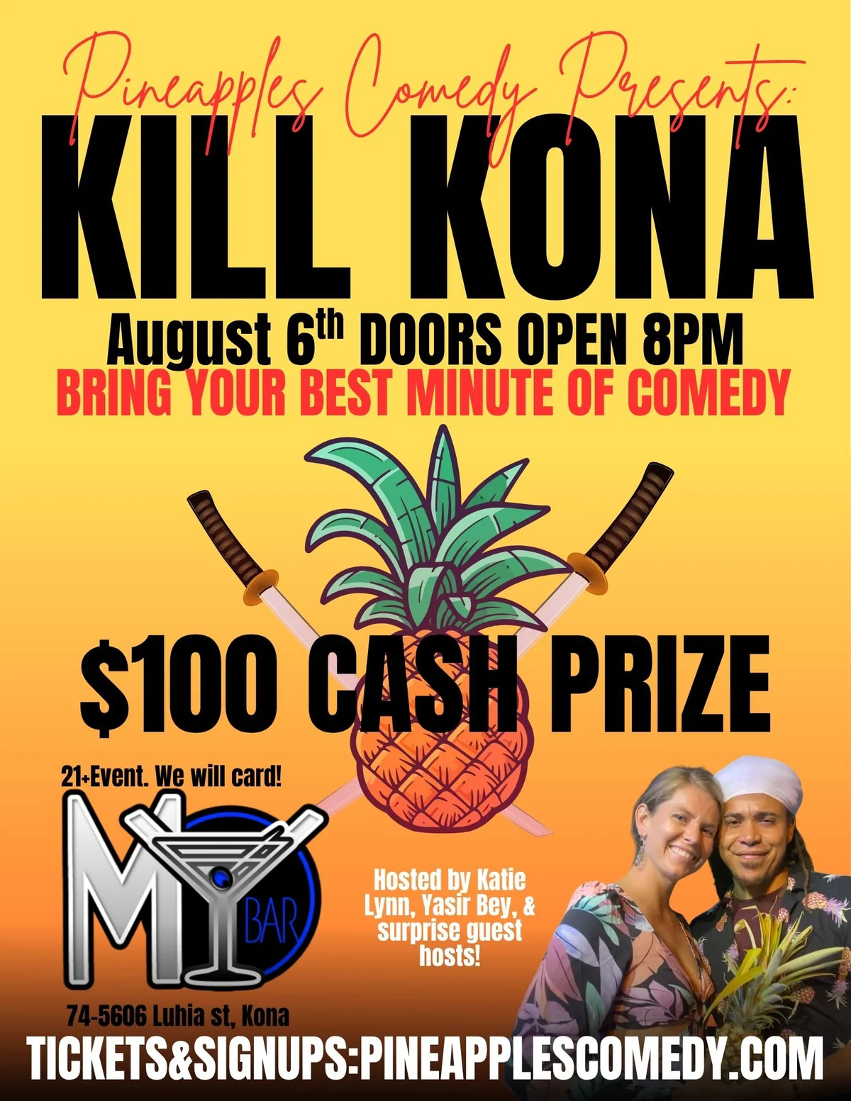 Poster for Kill Kona!!