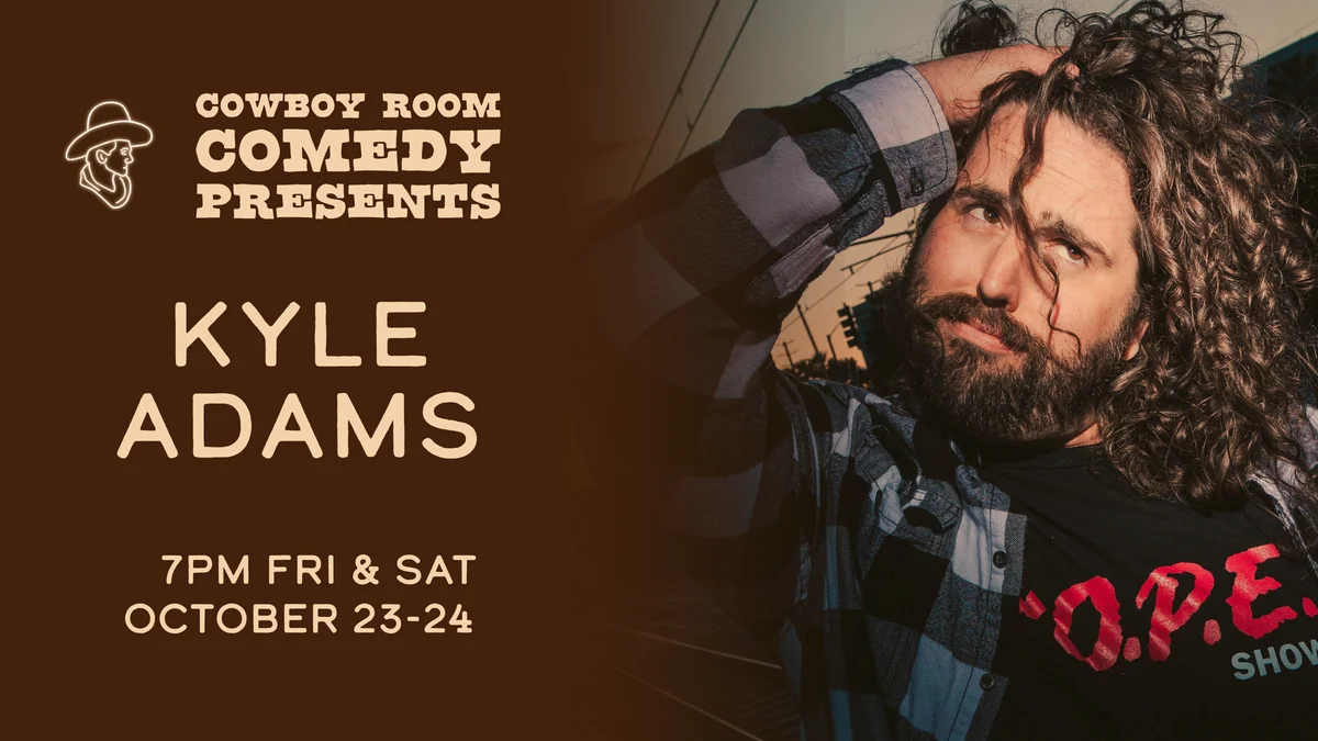 Poster for 10/23-24 KYLE ADAMS