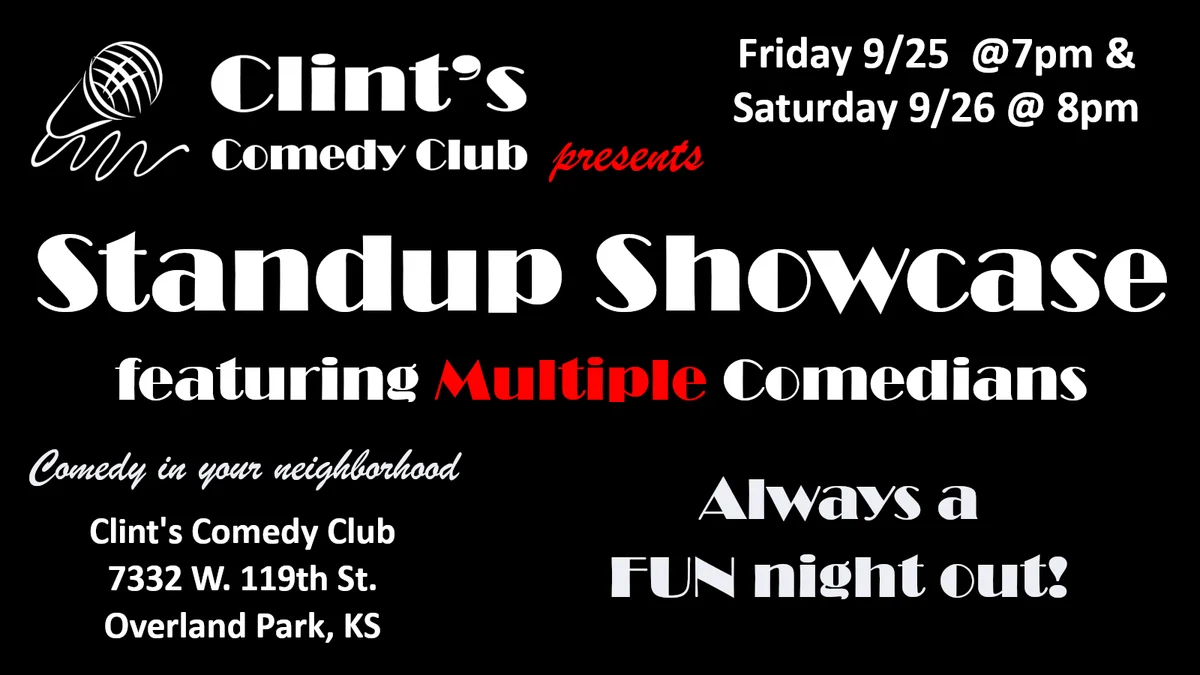 Poster for Standup Showcase