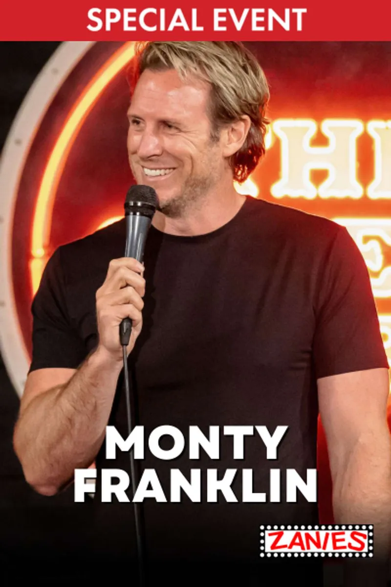 Poster for Monty Franklin– *Special Event*