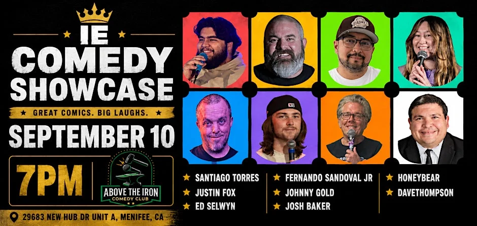 Poster for IE Comedy Show