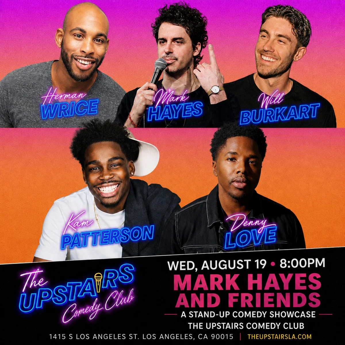 Poster for MARK HAYES & FRIENDS