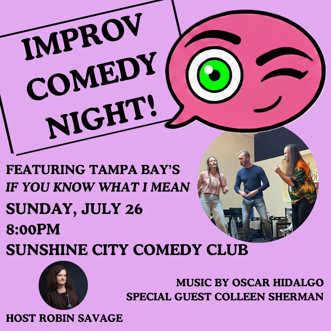 Poster for If You Know What I Mean - An Improv Comedy Show