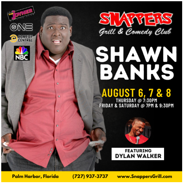 Poster for Shawn Banks Comedy