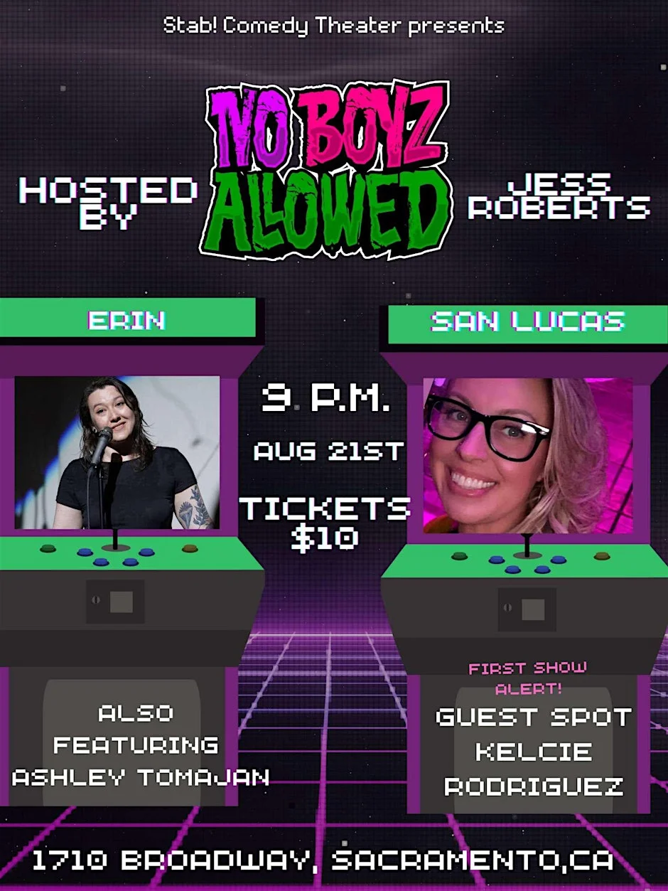 Poster for No Boyz Allowed - A Stand-Up Comedy Show