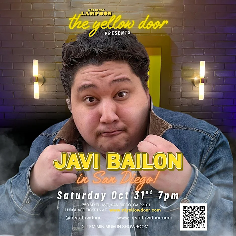 Poster for Javi Bailon: Halloween Comedy Spooktacular!