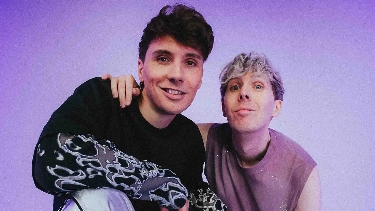 Poster for Dan and Phil: Hard Launch World Tour