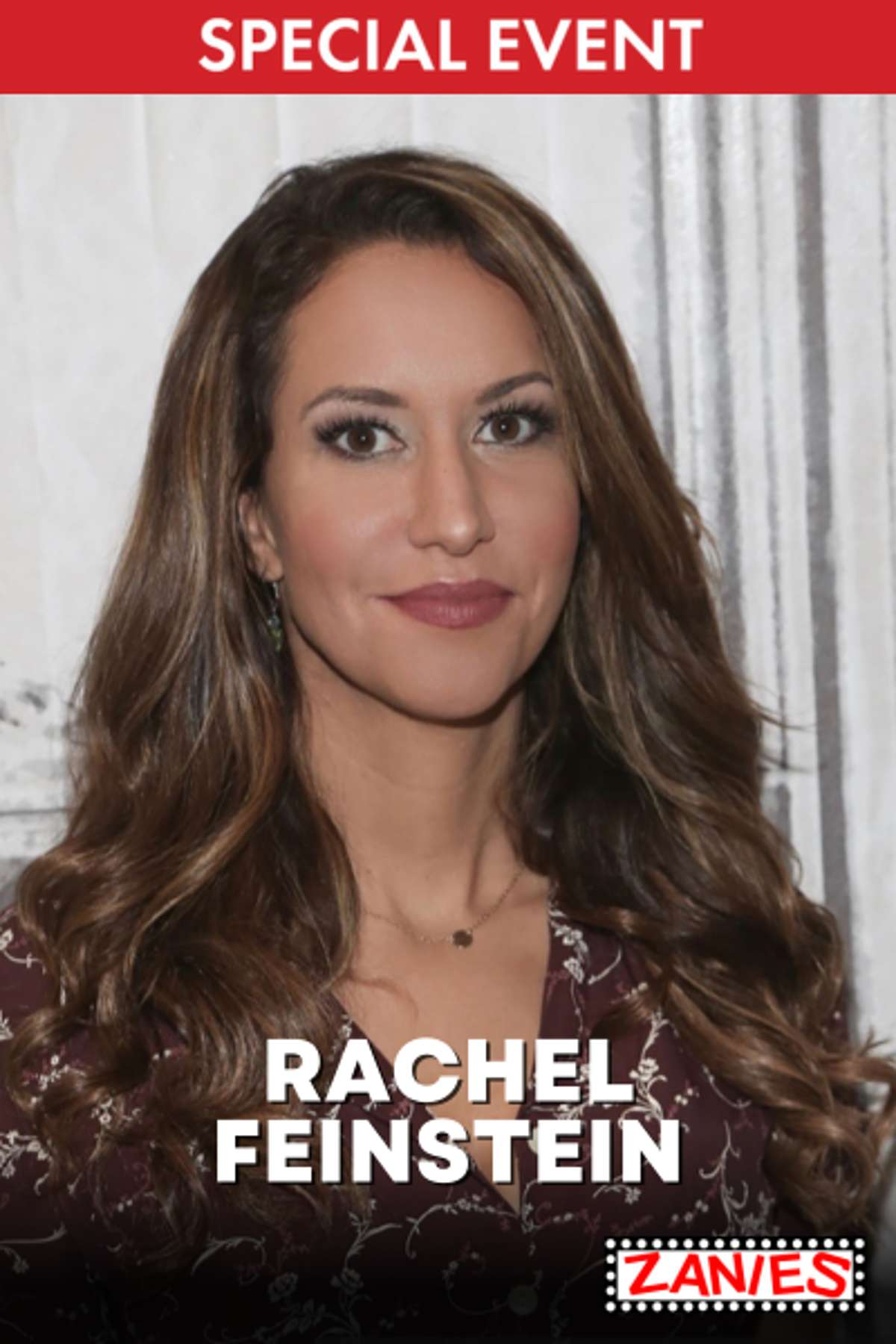 Poster for Rachel Feinstein **Special Event**