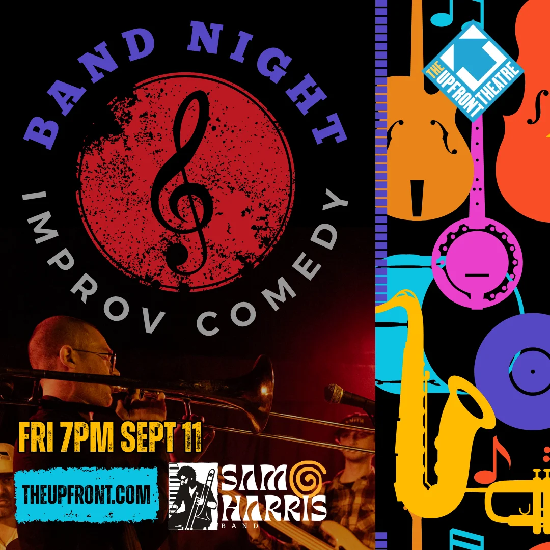 Poster for Band Night with Sam Harris Band!