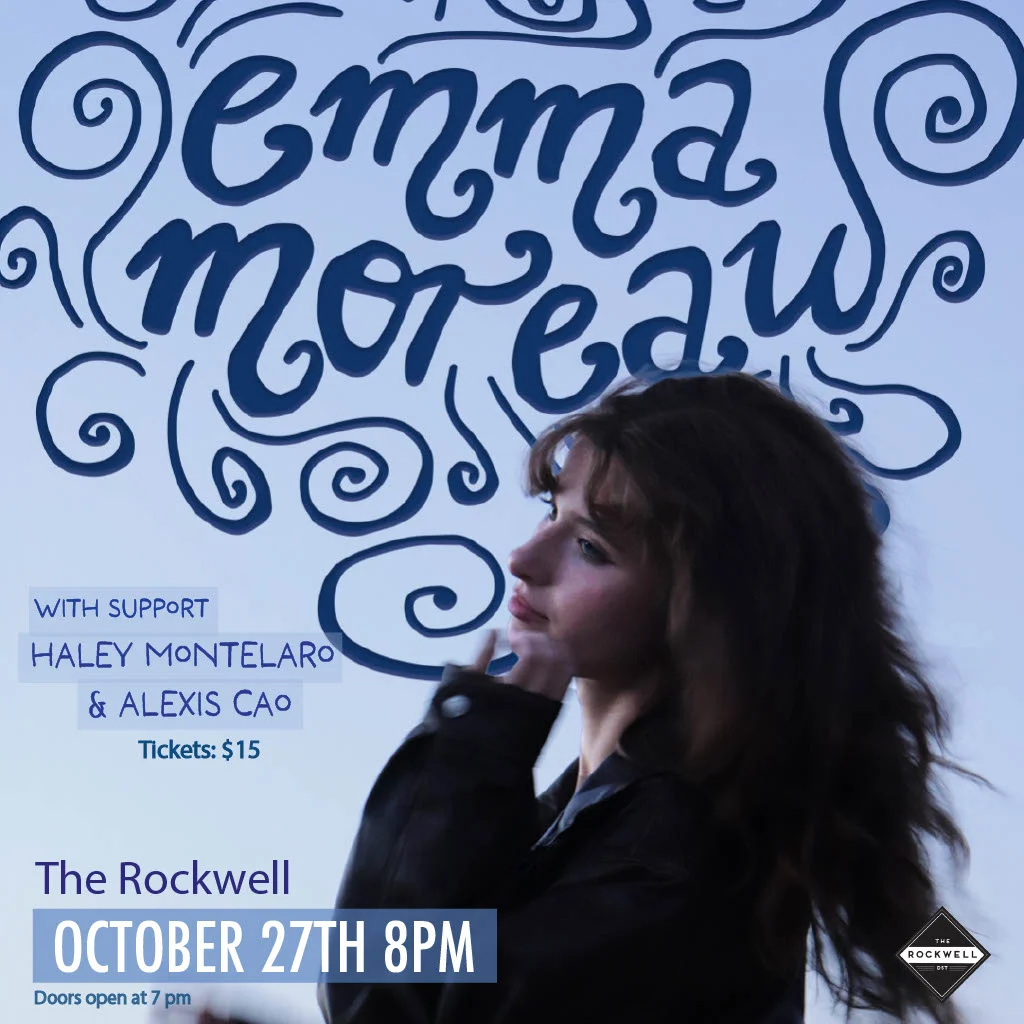 Poster for Emma Moreau with Haley Montelaro & Alexis Cao