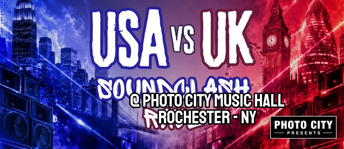 Poster for USA vs UK - Soundclash Rave