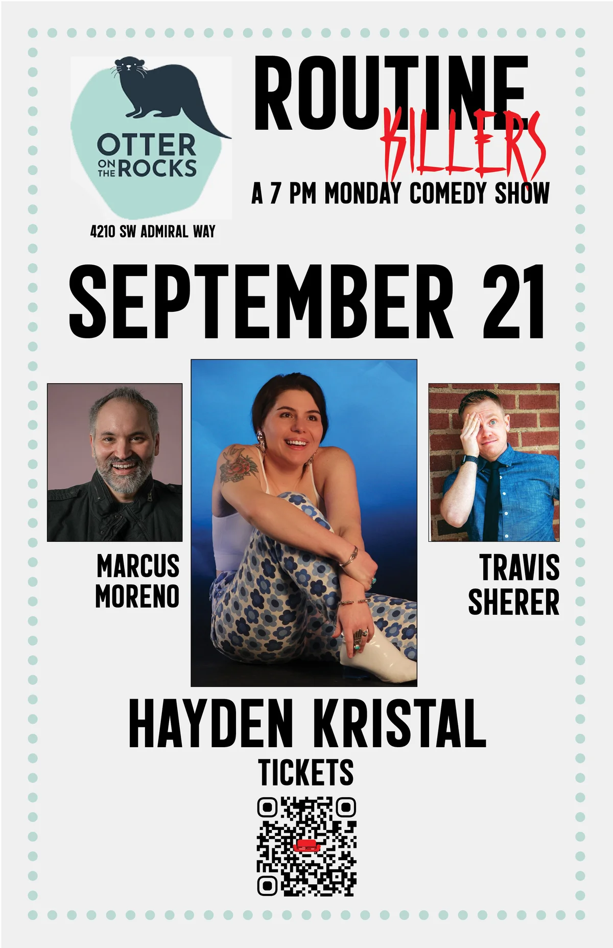 Poster for Routine Killers: Hayden Kristal!