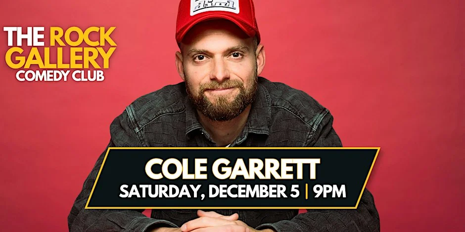 Poster for Cole Garrett Comedy Show