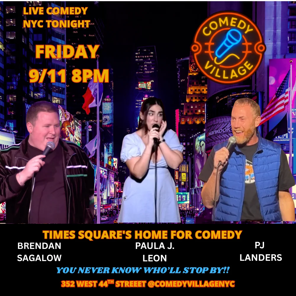 Poster for NYC Stand-Up | Fri, September 11th @8 PM