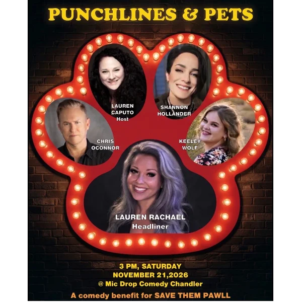 Poster for PUNCHLINES & PETS