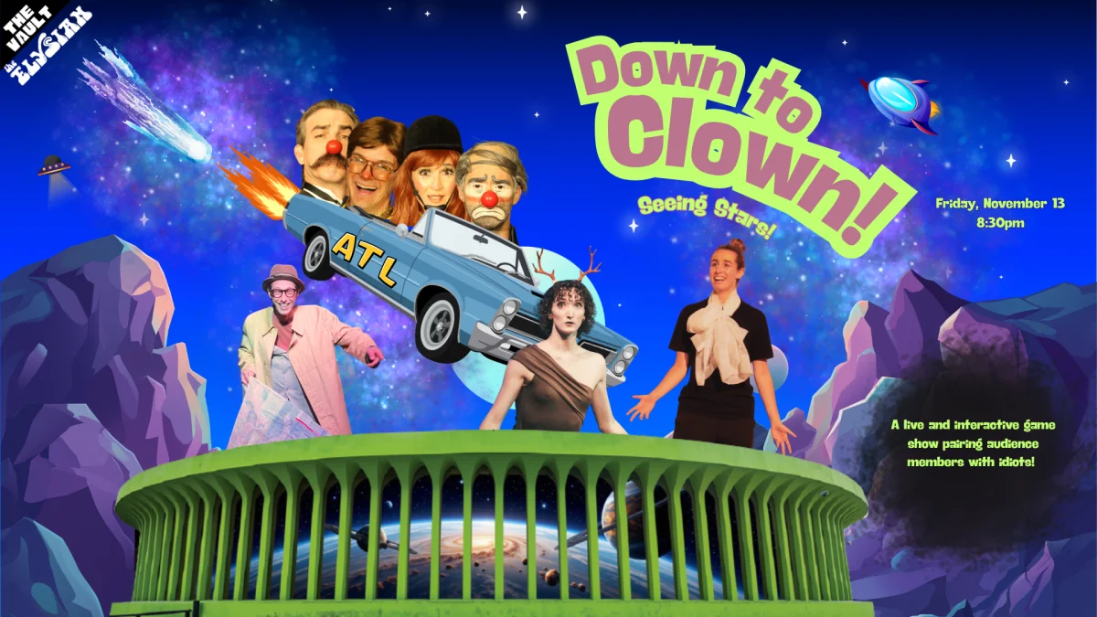 Poster for DOWN TO CLOWN! (The Vault)