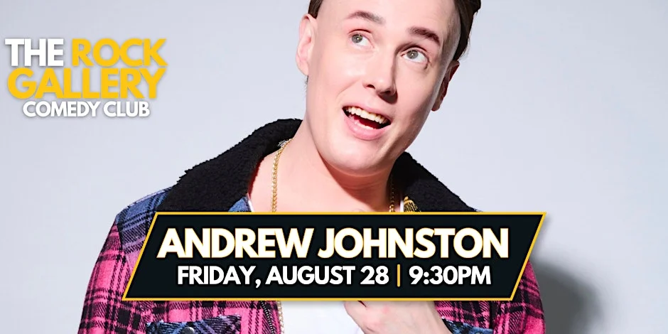Poster for Andrew Johnston Comedy Show