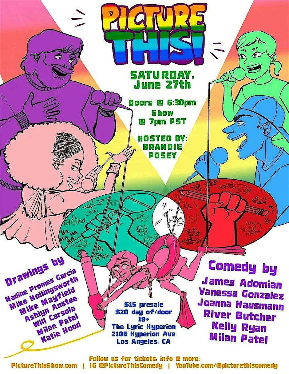 Poster for Picture This! The Live Animated Comedy Show