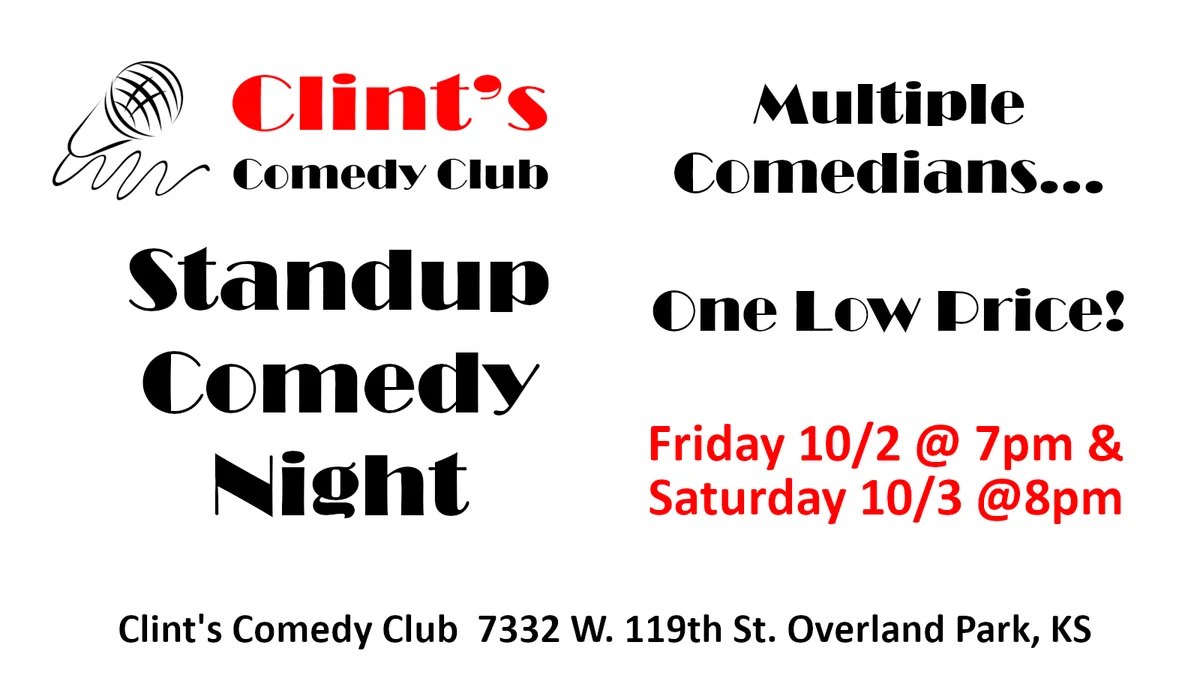 Poster for Standup Comedy Night