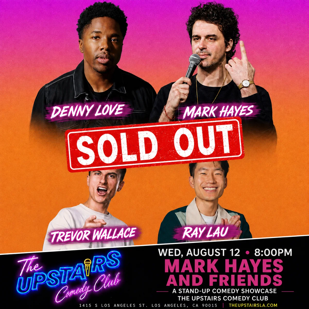 Poster for MARK HAYES & FRIENDS