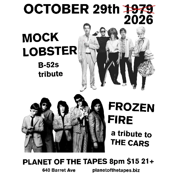 Poster for Mock Lobster, Frozen Fire