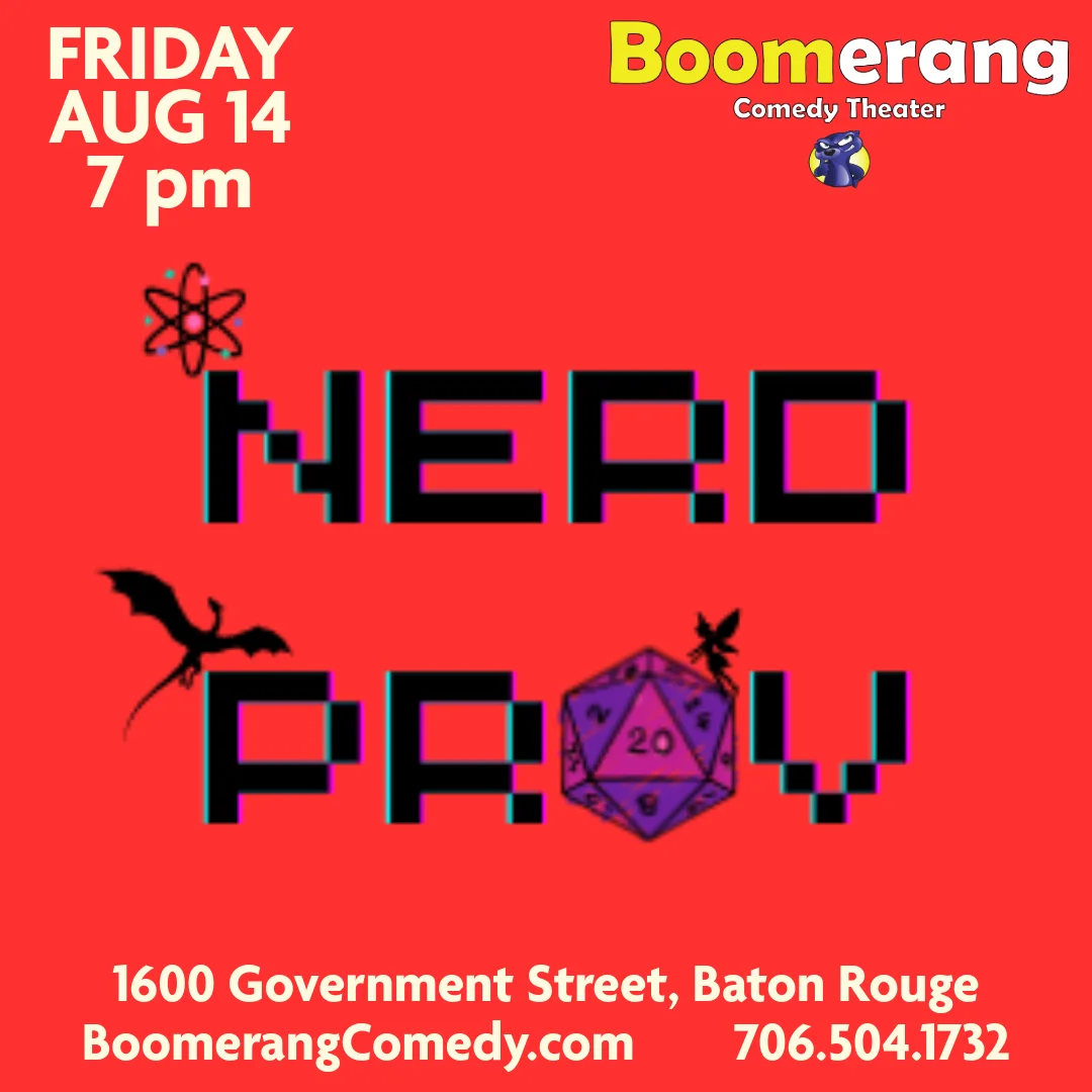 Poster for IMPROV FROM "NERDPROV"
