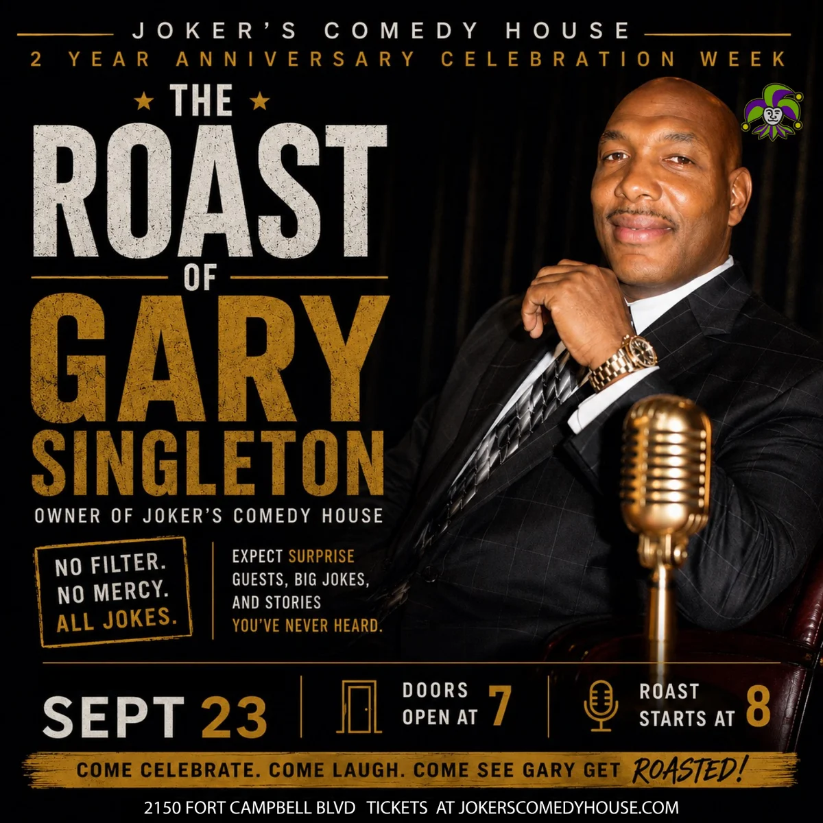 Poster for The Roast of Gary Singleton