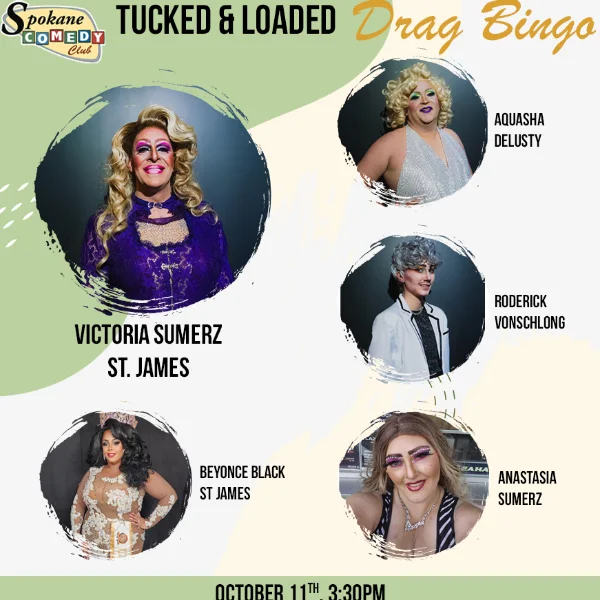 Poster for Tucked & Loaded Drag Bingo: Welcome to the Fun House