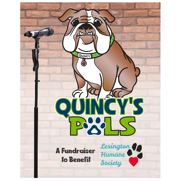 Poster for Quincy's Pals Fundraiser