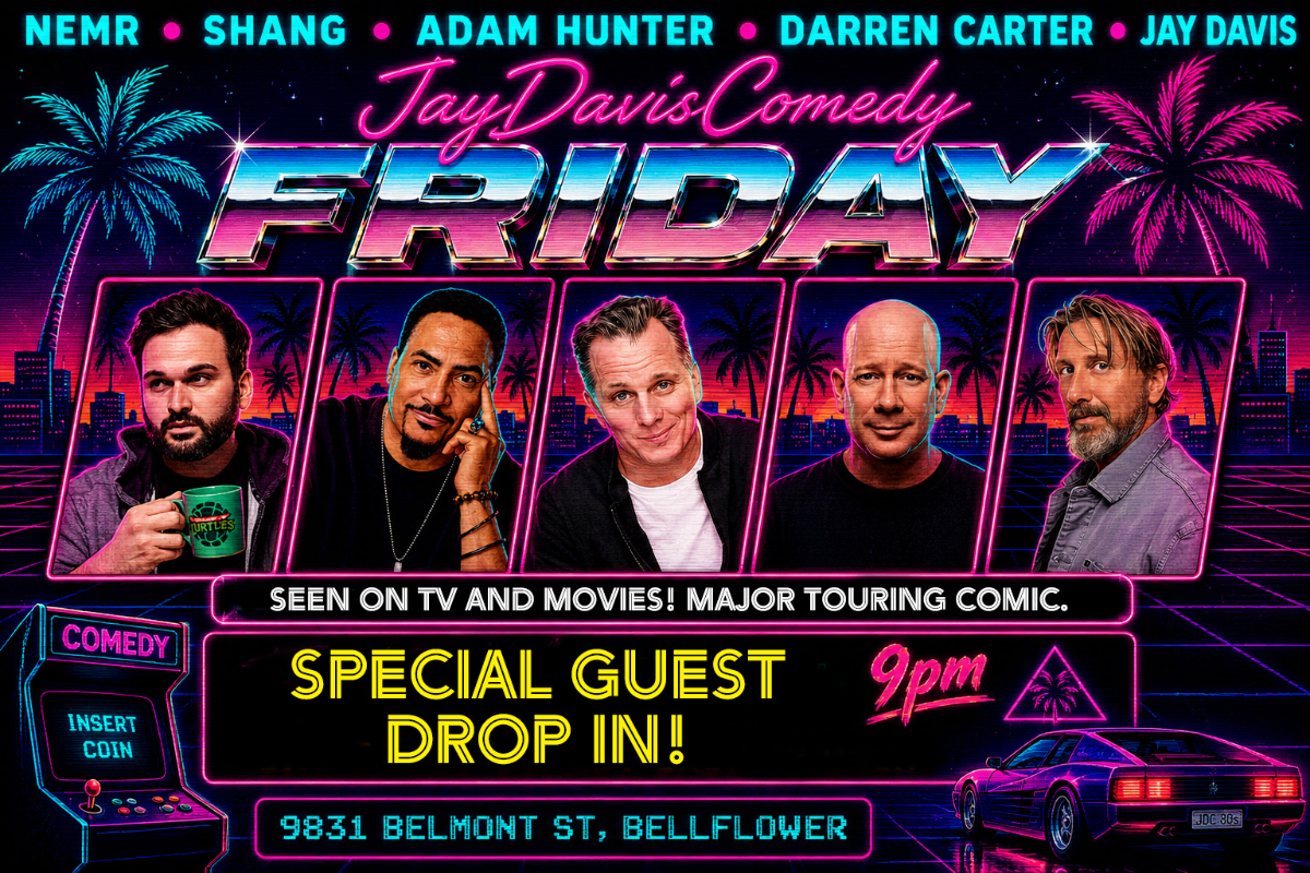 Poster for Jay Davis Comedy Show