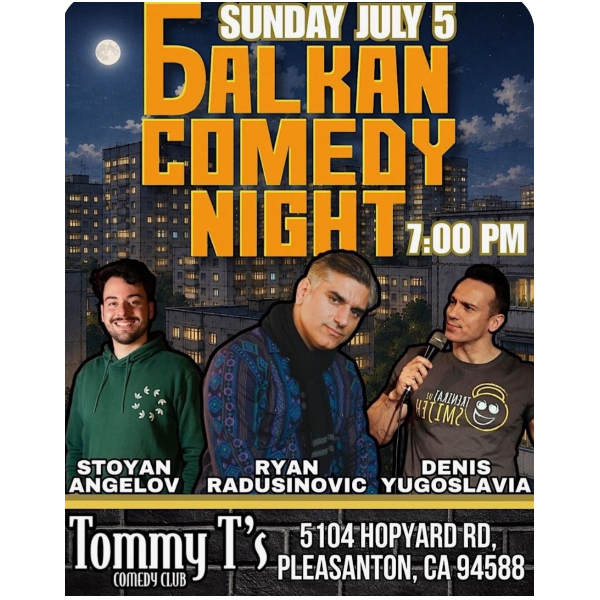 Poster for Balkan Comedy Night
