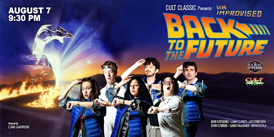 Poster for Cult Classic Presents: An Improvised Back to the Future