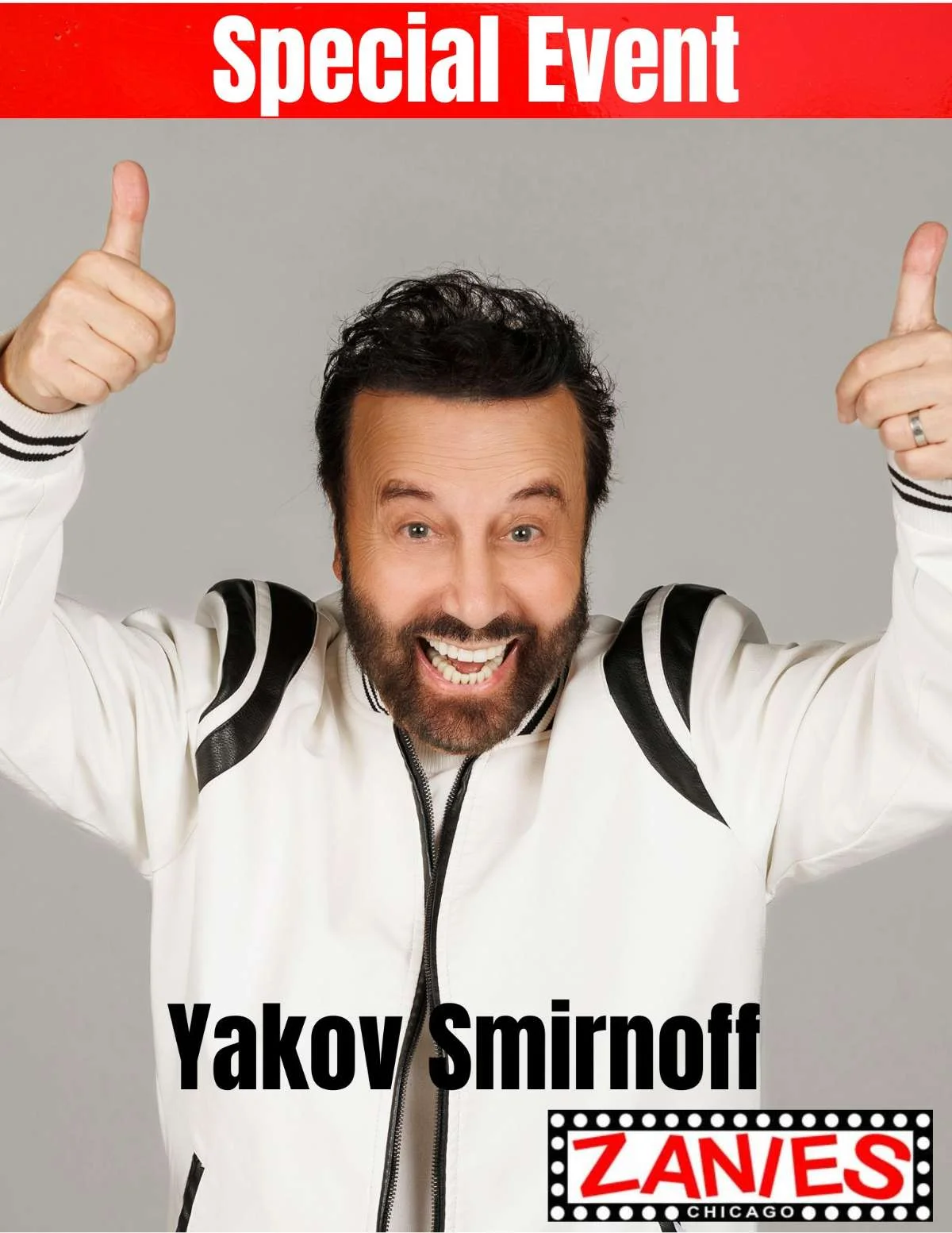 Poster for Yakov Smirnoff – Special Event