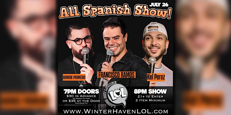 Poster for All Spanish Show with Kel Perez!
