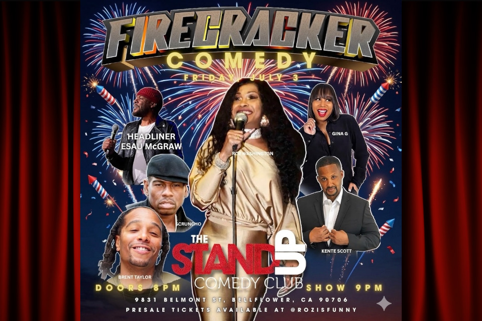 Poster for Firecracker Comedy