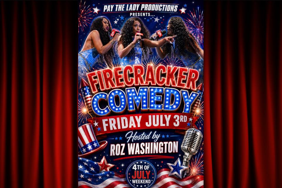 Poster for Firecracker Comedy