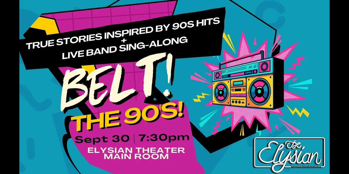 Poster for BELT! The 90s!