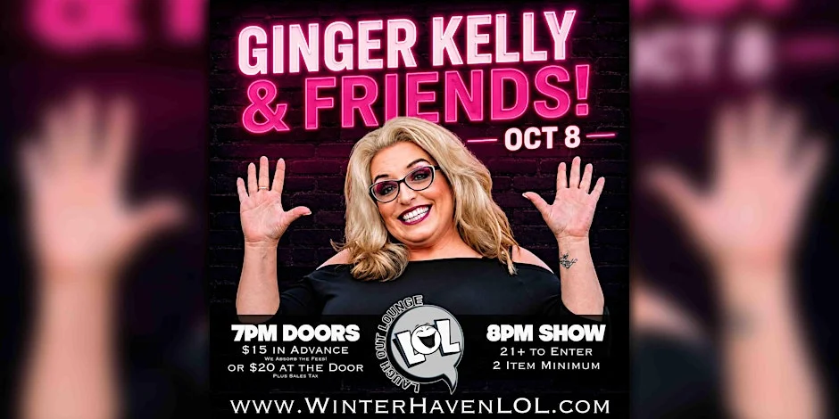 Poster for Ginger Kelly & Friends!