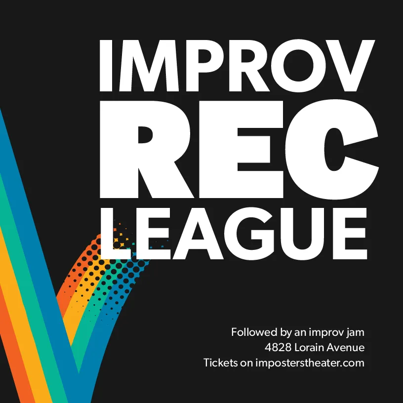 Poster for Improv Rec League + Longform Mashup Jam
